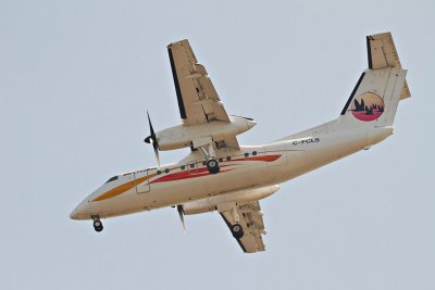 Air Creebec DHC-8 approaching to land