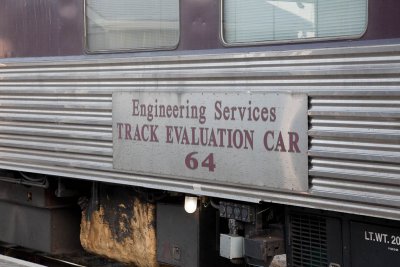 Canadian Pacific Track Evaluation train 2010 May 11