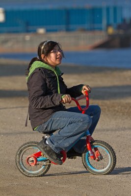 Bike riding