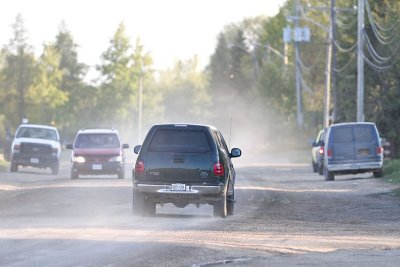 Dusty street 2010 June 5th