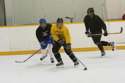 Hockey practice