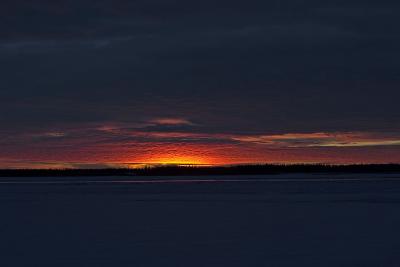 Sunrise Nov 27 (snow on river lightened)