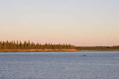 South end of Butler Island before sunset
