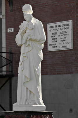 Statue at Church