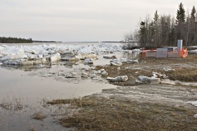 Near Moosonee Water Treatment Plantz