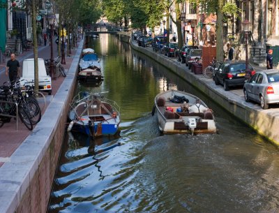 Cruising, Amsterdam, Holland