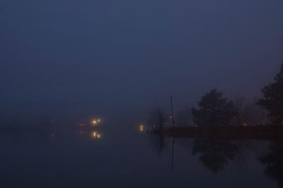 Fog Shot, Lake Devernia (2-21-2006)