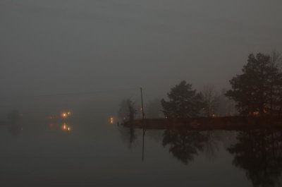 Fog Shot, Lake Devernia (2-21-2006)
