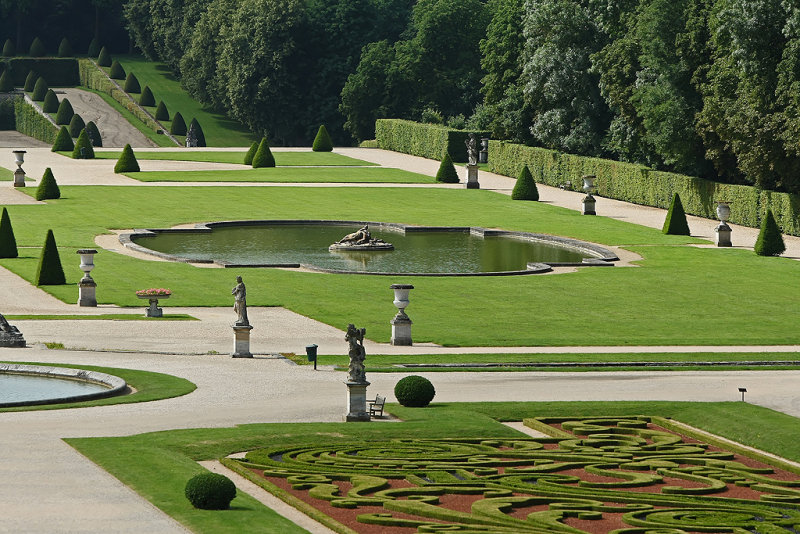 Visite du chteau de Vaux le Vicomte