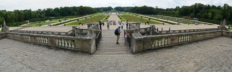 Visite du chteau de Vaux le Vicomte