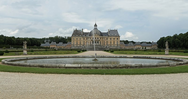 Visite du chteau de Vaux le Vicomte