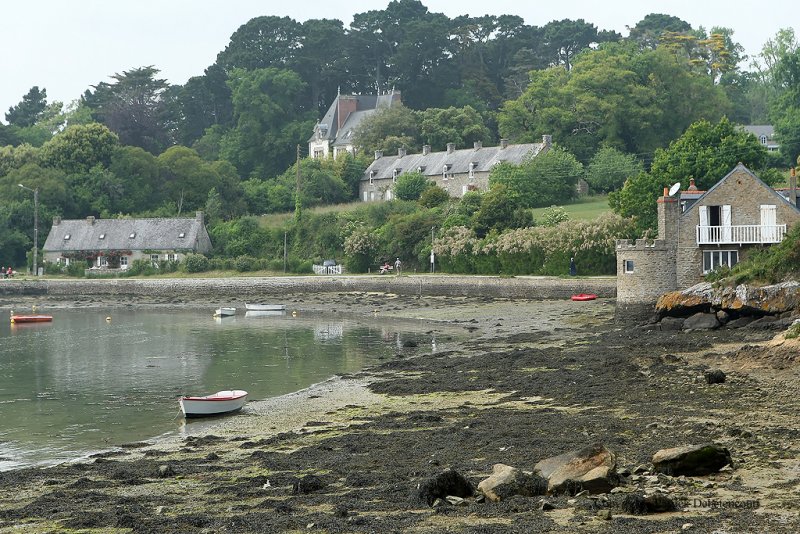 Promenade de la pointe d'Arradon vers le moulin  mare de Pomper
