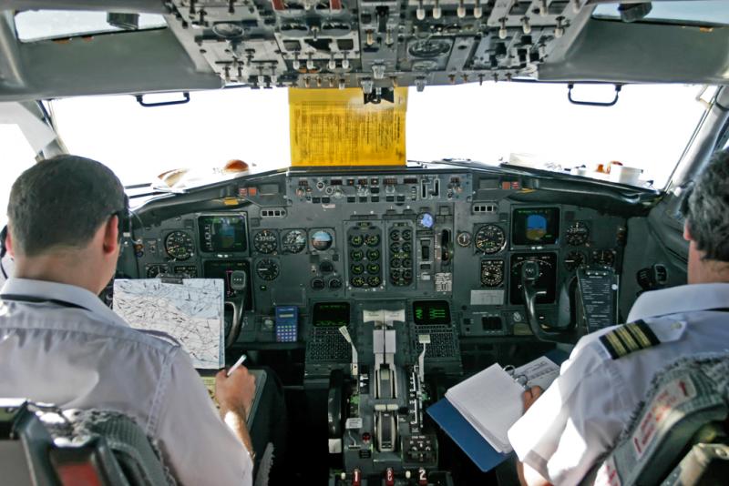 June 2005 - Our flight to Santorini