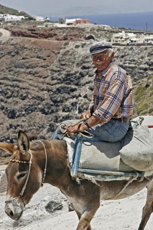 Santorini main village : Phira and around