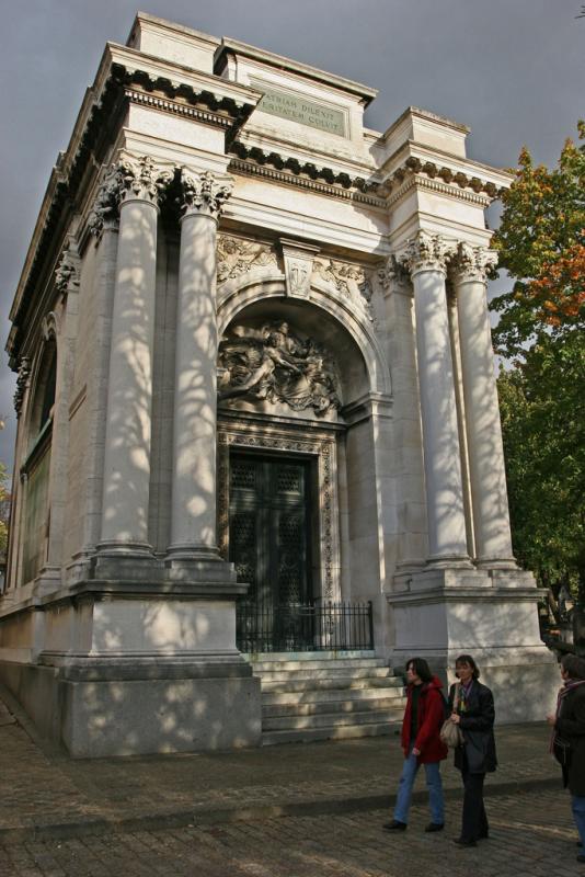 Visite du cimetire du Pre Lachaise - The Pre Lachaise graveyard