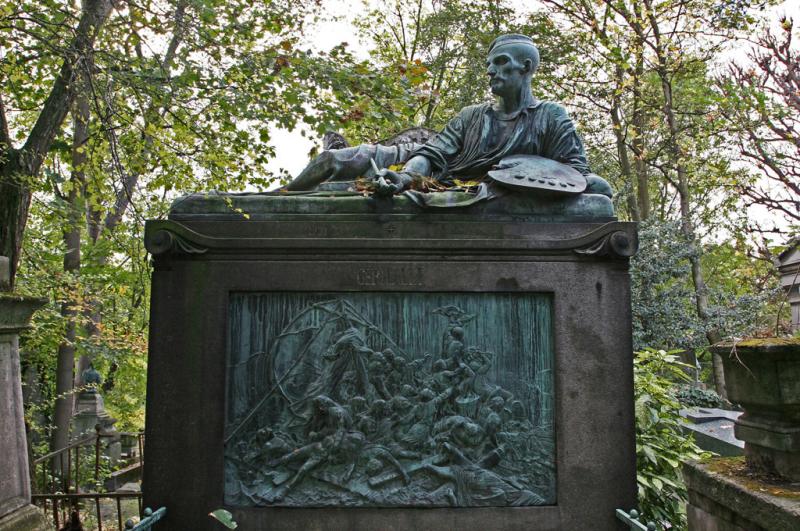 Visite du cimetire du Pre Lachaise - The Pre Lachaise graveyard