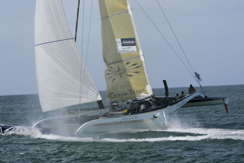 Gitana 11 le trimaran ORMA vainqueur de la Route du Rhum 2006