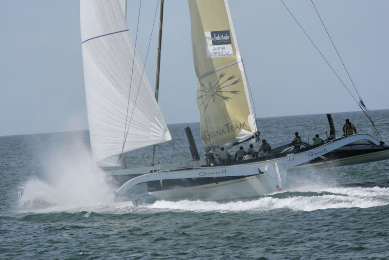 Gitana 11 le trimaran ORMA vainqueur de la Route du Rhum 2006