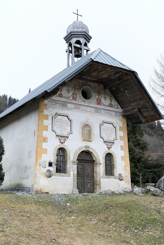 Une chapelle baroque entre Combloux et Saint-Gervais
