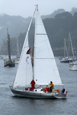 Pen Duick V lors du rassemblement de vieux grements Douarnenez 2008