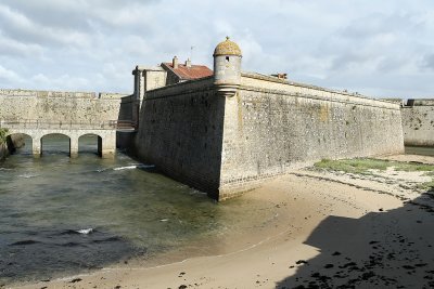 Visite de la citadelle de Port-Louis dans le Morbihan (Bretagne)