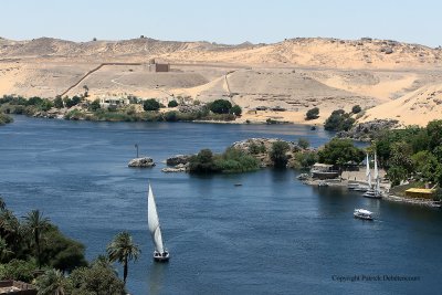 Voyage 2010 en Egypte - Dcouverte de la ville d'Assouan / Discovering Aswan