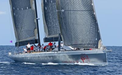 Mari Cha IV, the fastest monohull in the world