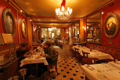 Visite du plus vieux caf de Paris, le Procope - The oldest Paris caf the Procope