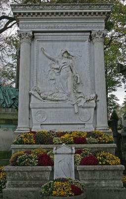 Visite du cimetire du Pre Lachaise - The Pre Lachaise graveyard