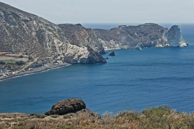 Santorini - the south part of the island