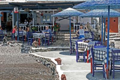 Santorini - the south part of the island