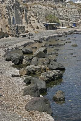 Santorini - the south part of the island