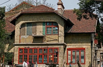 Dans le vieux quartier franais de Shangha - In the old french concession of Shangha city