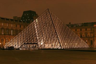 Le Louvre et ses pyramides