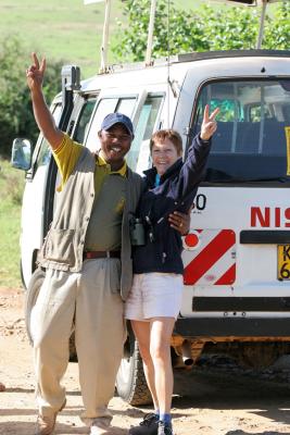 Premier safari dans la rserve de Masa-Mara