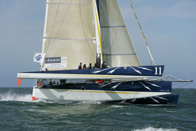 Gitana 11 le trimaran ORMA vainqueur de la Route du Rhum 2006