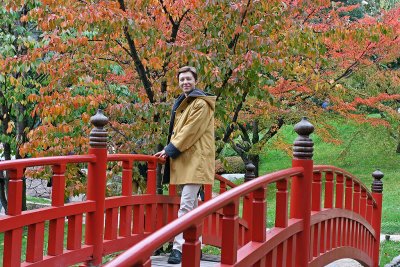 Promenade automnale dans le parc Albert Kahn