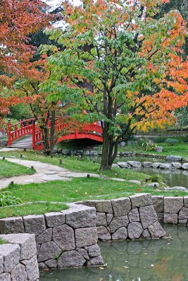 Promenade automnale dans le parc Albert Kahn