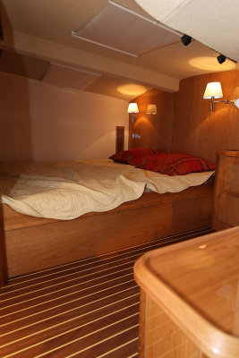 A bord du Privilège 495 du chantier Alliaura Marine