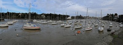 Panorama de la ria de Pornic