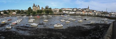 Panorama de la ria de Pornic