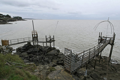 Balade le long de la cte rocheuse  l'estuaire de la ria de Pornic