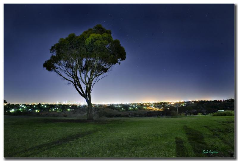 Midnight  in Australia