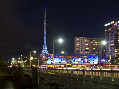 Melbourne Art Centre from Princes Bridge