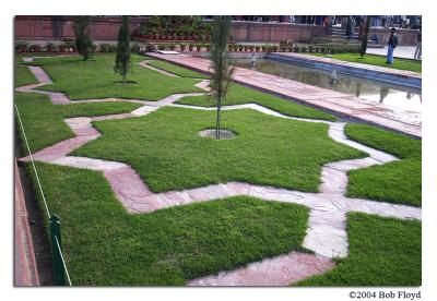 Landscaping Just Down from the Main Gate