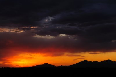 Estrella Mountains Sunset