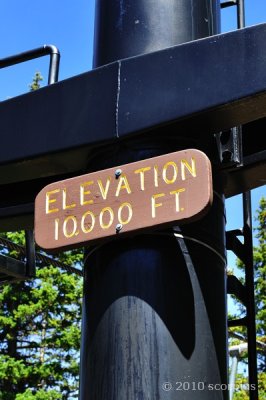 Elevation 10,000 ft