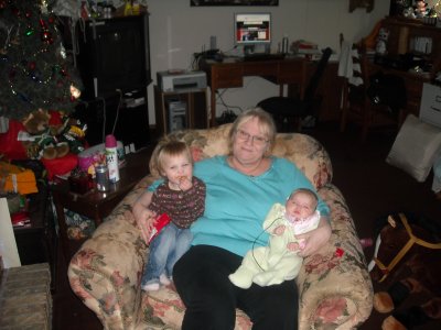 Great grandma and the girls