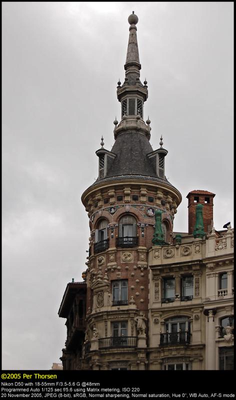 Beautiful tower building