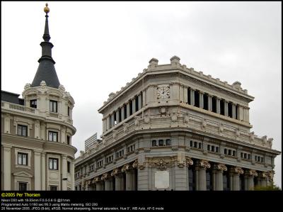 Typical Madrid architecture